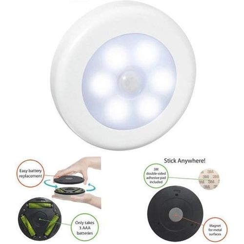 ضوء مستشع الحركة بالمغناطيس - 6 لمبات LED فائقة السطوع - 3